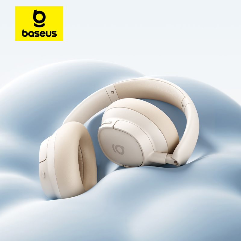 Anc Wireless Over Ear Headphones - 베이스어스 ANC 무선 헤드폰 80시간 사용