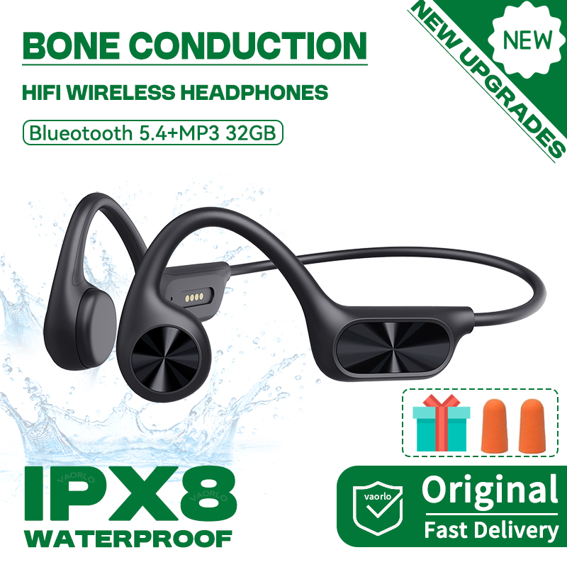 Bone Conduction Running Headphones - New-X7 골전도 무선 헤드폰, 블루투스 5.4,