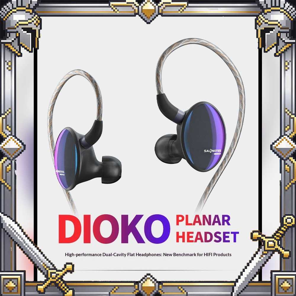 Planar Magnetic Iem Earphones - 7Hz 크리낙클 디오크 플래너 마그네틱 인이어