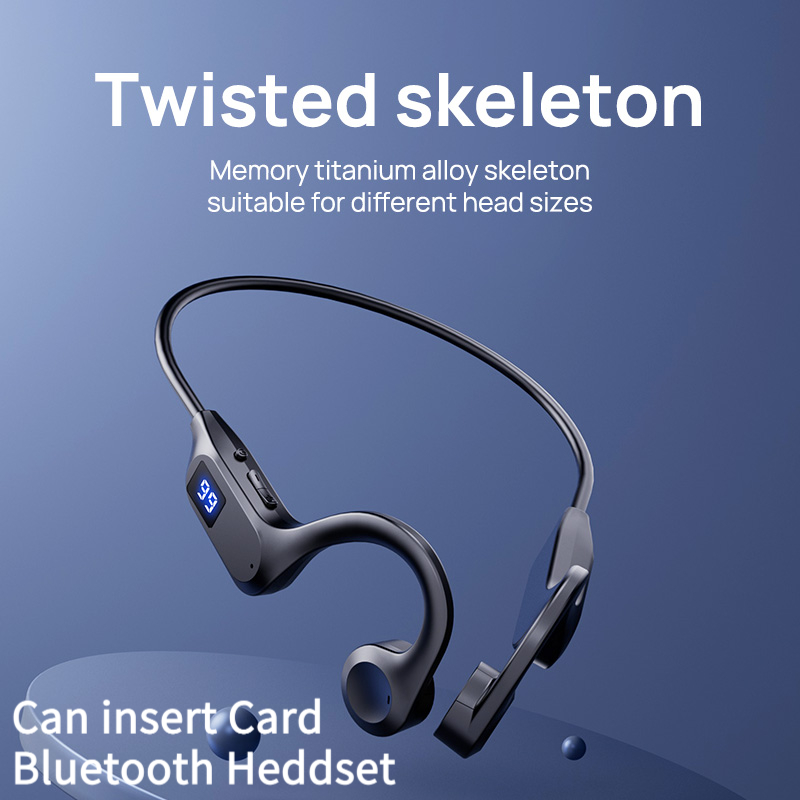 Bone Conduction Running Headphones - 무선 스포츠 블루투스 이어폰 X7 비인이어