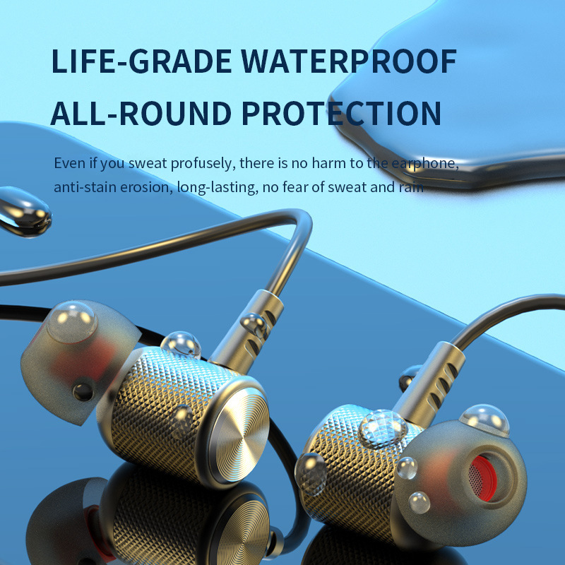 무선 블루투스 이어폰 넥밴드 헤드폰 게임용 스테레오 스 - Magnetic Neckband Sports Earphones 리뷰 및 가격