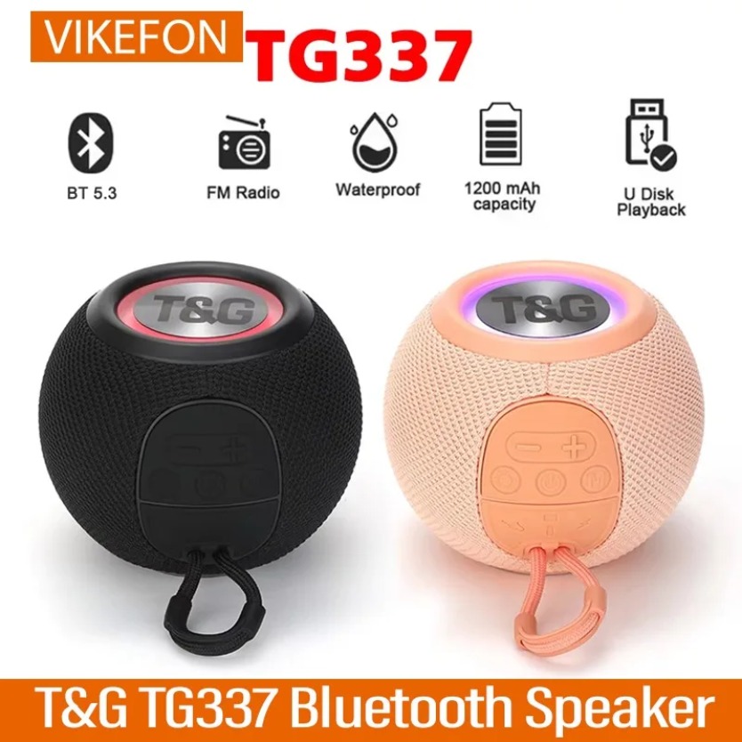 TG337 TWS 블루투스 스피커 베이스 붐박스 IPX - Portable Bluetooth Speaker Waterproof Ipx7 리뷰 및 가격