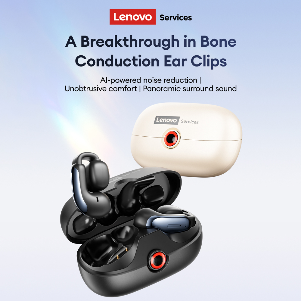 레노버 LES-108 골전도 TWS 이어 클립 이어폰  - Tws Earbuds Bluetooth 5.3 리뷰 및 가격