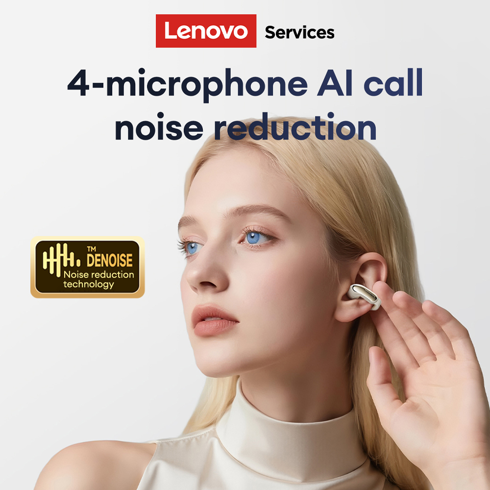 레노버 LES-108 골전도 TWS 이어 클립 이어폰  - Tws Earbuds Bluetooth 5.3 리뷰 및 가격