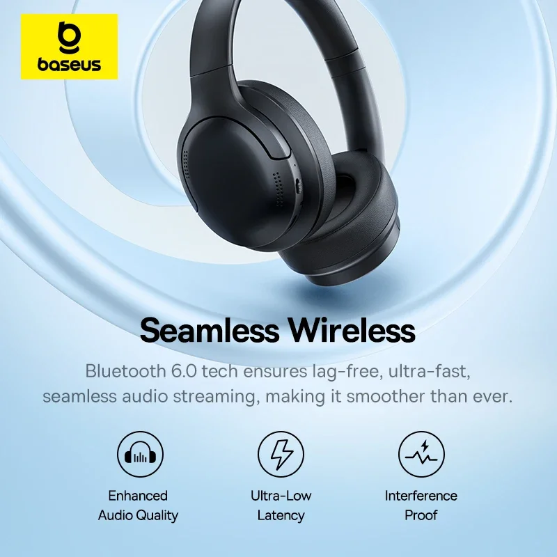 베이스어스 BH1 라이트 무선 헤드폰 블루투스 6.0  - Anc Wireless Over Ear Headphones 리뷰 및 가격