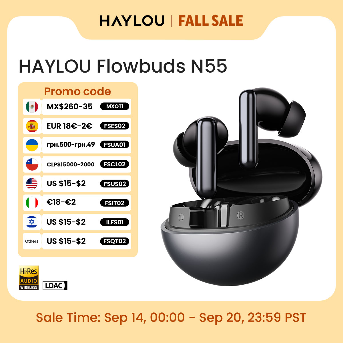 HAYLOU Flowbuds N55 무선 이어버드 54 - Type C Wired Earphones With Mic 리뷰 및 가격