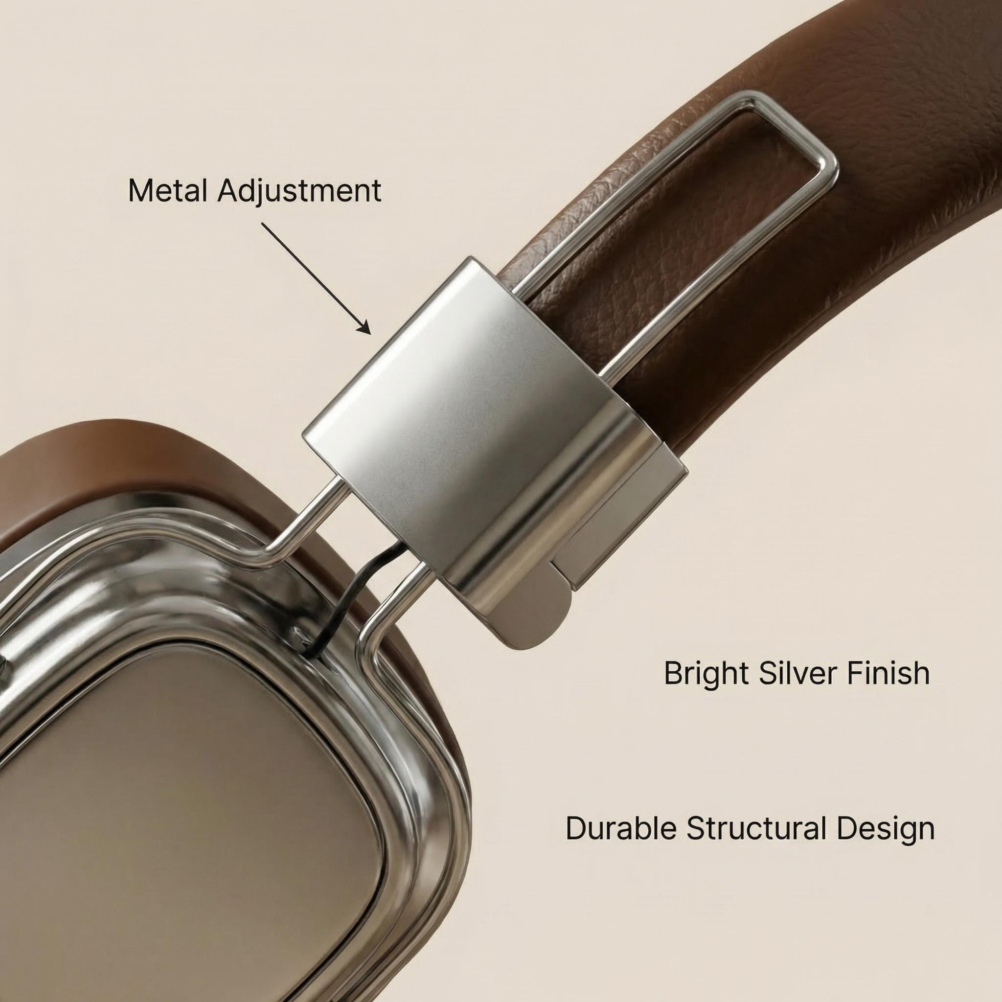 레트로 가죽 오버이어 헤드폰 무선 블루투스 5.3 접이 - Anc Wireless Over Ear Headphones 리뷰 및 가격