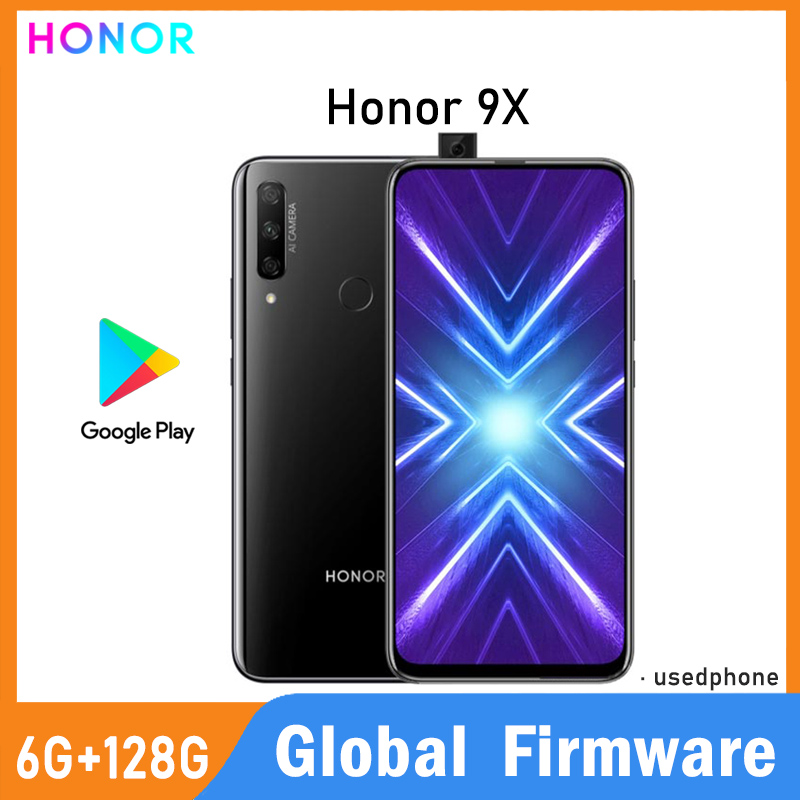 글로벌 펌웨어 HONOR 9X 스마트폰 6.59인치 배 - Cameras 리뷰 및 가격