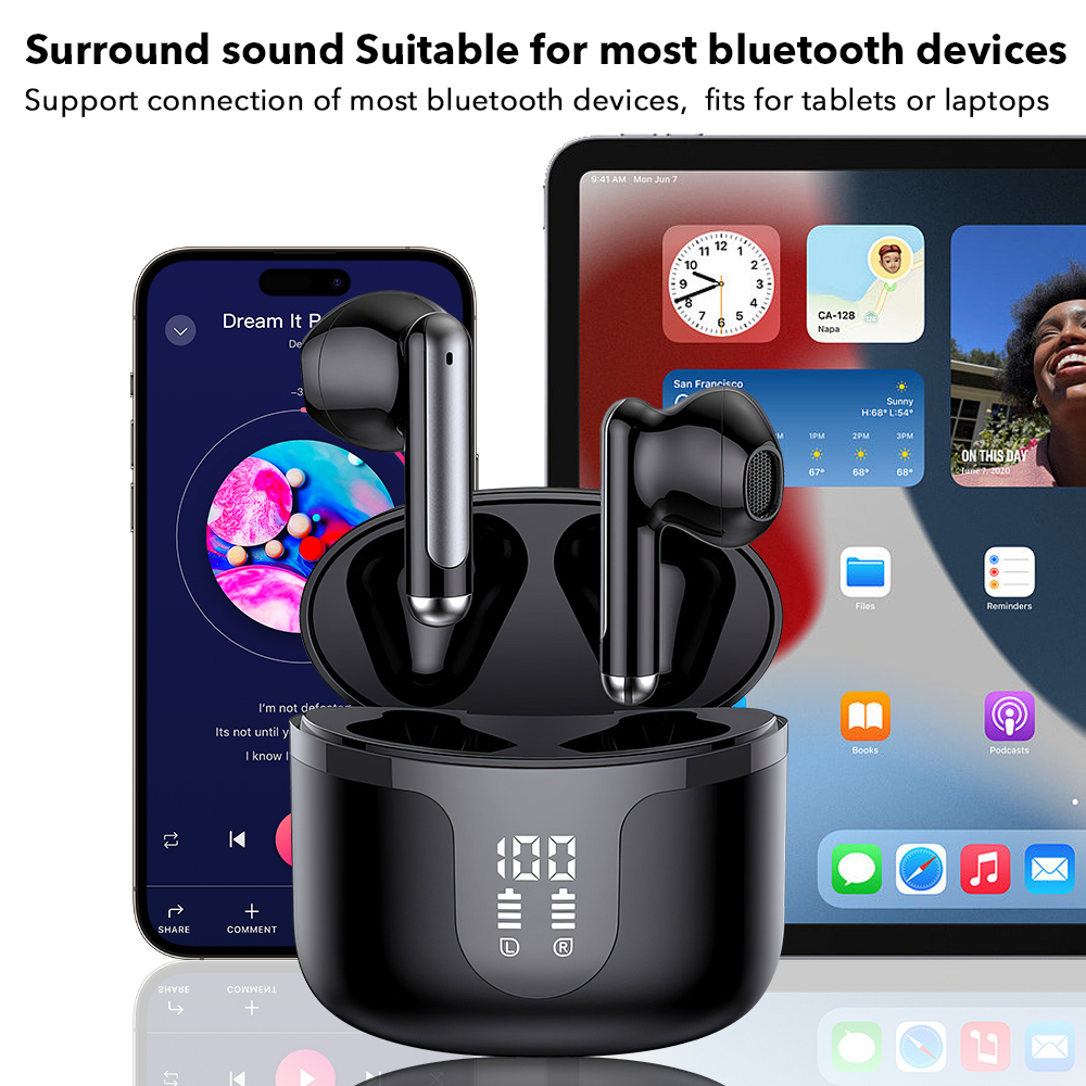 Mpow S47 진정한 무선 블루투스 V5.3 이어폰, - Tws Earbuds Bluetooth 5.3 리뷰 및 가격