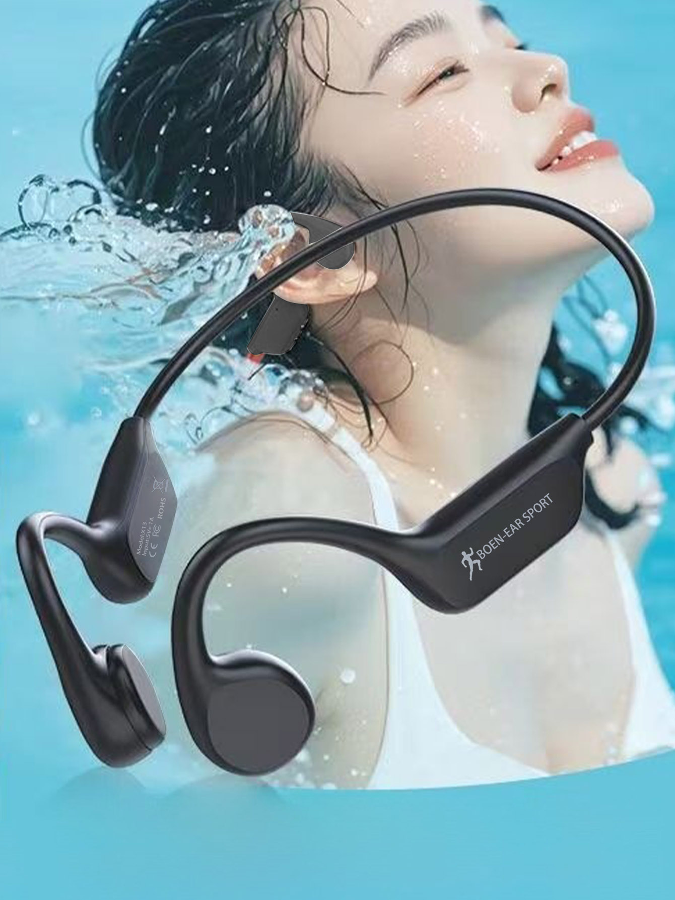 오픈형 골전도 블루투스 헤드폰 방수 스포츠 이어폰 핸즈 - Bone Conduction Running Headphones 리뷰 및 가격