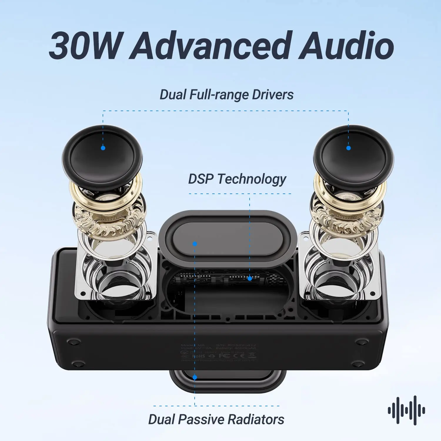 BOGASING M8 무선 블루투스 스피커 30W HD - Portable Bluetooth Speaker Waterproof Ipx7 리뷰 및 가격