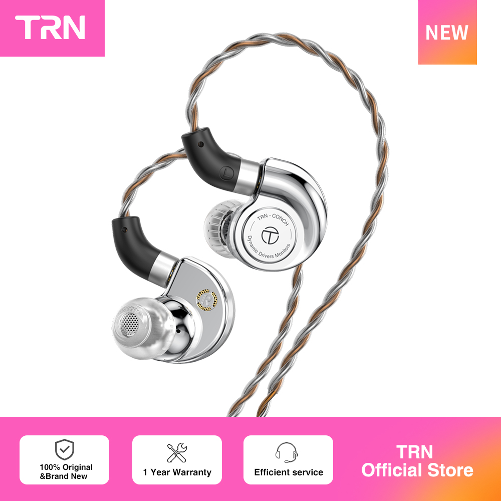 TRN 콘치 이어폰 럭키 백 고성능 DLC 다이아몬드  - Planar Magnetic Iem Earphones 리뷰 및 가격
