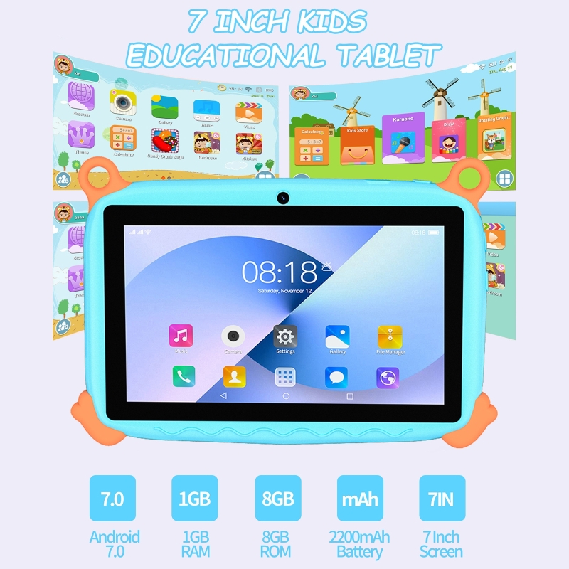 7인치 디스플레이를 갖춘 어린이용 태블릿 PC, 보호  - Tablets 리뷰 및 가격